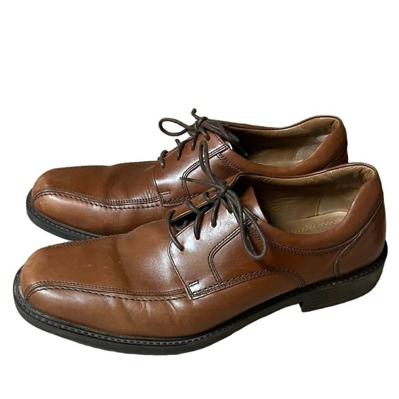 Johnston & Murphy Other - Johnston Murphy Crown Aristocraft Mens Oxfords Brown Leather Size 10.5